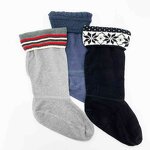 Fleece Socks Factory - OEM/ODM Custom Logo Fleece Welly Socks Winter Warm Women Boot