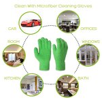 Microfiber Glove Manufacturer - OEM/ODM Eco Friendly Easy Clean Household Dusting