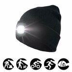 LED Beanie Hat Factory - OEM/ODM Winter Warm USB Rechargeable Torch for Fishing Work