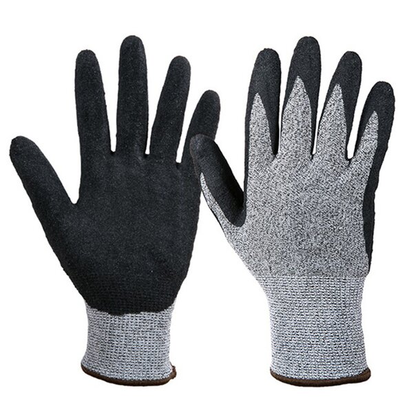 Safety Gloves Manufacturer - OEM/ODM High Durable Foam Nitrile Dipped Palm EN388 HPPE