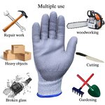Cut Resistant Glove Factory - OEM/ODM PU Dipped CE EN388 Level 5 Anti Slip