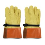 High Voltage Gloves Factory - OEM/ODM Goatskin Work 25kv Electrical for Lineman