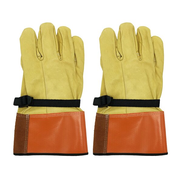 High Voltage Gloves Factory - OEM/ODM Goatskin Work 25kv Electrical for Lineman