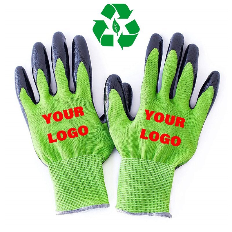Garden Work Gloves Manufacturer - OEM/ODM Natural Bamboo Shell Nitrile Dipped Thorn Proof