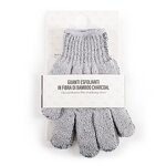 Bath Glove Manufacturer - OEM/ODM Organic Charcoal Bamboo Heavy Exfoliating Mitt