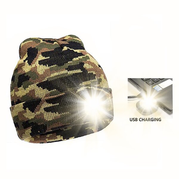 LED Cap Factory - OEM/ODM Custom Rechargeable Led Lighted Headlamp for Winter Fishing