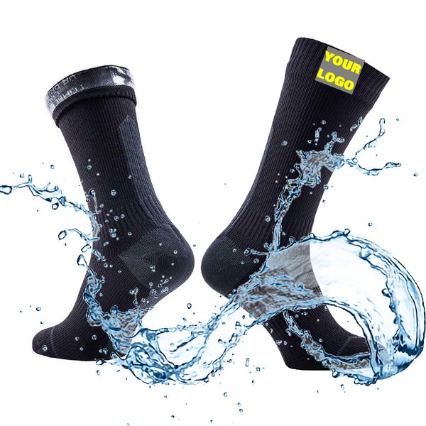 Hiking Socks Factory - OEM/ODM Custom Logo Mens Coolmax Cycling Merino Wool Waterproof