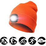 Winter Hat Manufacturer - OEM/ODM Custom Thermal Night Scout USB Rechargeable Knitted
