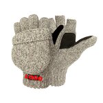 Fingerless Gloves Factory - OEM/ODM Ragg Wool Knitted with Flip Cover for Touch Screen