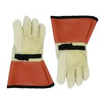 Electrical Gloves Manufacturer - OEM/ODM Leather Protector Lineman High Voltage Utility Work