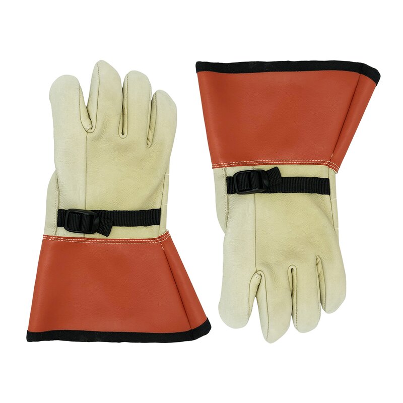 Electrical Gloves Manufacturer - OEM/ODM Leather Protector Lineman High Voltage Utility Work