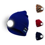 LED Beanie Hat Factory - OEM/ODM Bluetooth Music Knitted Acrylic USB Rechargeable