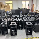Line Array Speakers Manufacturer - OEM/ODM SAWA-Q1 Double 10 Inch 2 Way Passive Active