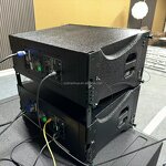 Line Array Speakers Manufacturer - OEM/ODM Q210 Powered Double 10 Inch 2 Ways for Stage