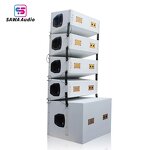 Line Array Speakers Manufacturer - OEM/ODM Dual 10 Inch 2 Ways Passive White for Church