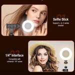 Selfie Fill Light Factory - OEM/ODM D07 Mini Three-color Temperature Camera Pocket Light