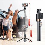 Tripod Manufacturer - OEM/ODM CL07 1.7m Remote Control Screen Mirroring Selfie Stick