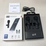 Wireless Microphone Factory - OEM/ODM K11 Dual Tie Clip Type C Lavalier for Android