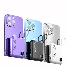 Portable Power Bank Manufacturer - OEM/ODM Hot Sales 66w 10000 Mah Fast Charger Powerbank