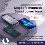 Wireless Power Bank Manufacturer - OEM/ODM 22.5w 20000mAh Magnetic Fast Charging