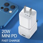Wall Charger Manufacturer - OEM/ODM 021A PD 20w Mini Type c Fast for iPhone