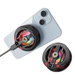 Mobile Phone Cooler Manufacturer - OEM/ODM 2025 New S01 Semiconductor Magnetic RGB Fan