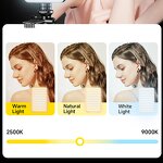 Pocket Fill Light Manufacturer - OEM/ODM D10 Ultra-thin Portable RGB 3 Color Temperature