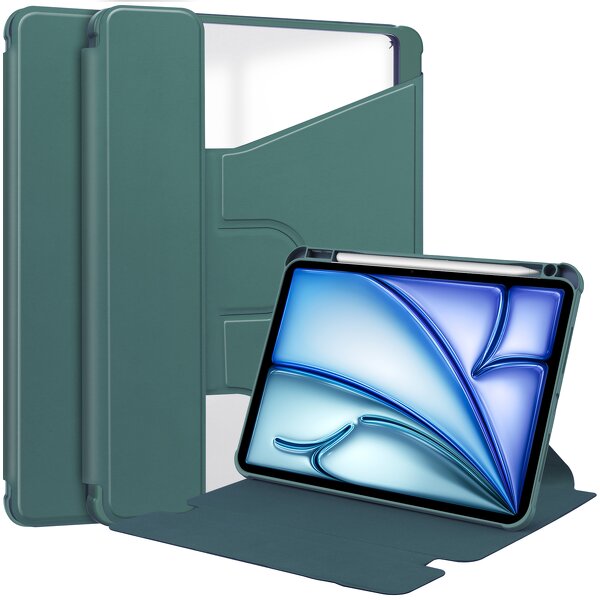 Rotating Tablet Case Manufacturer - OEM/ODM Transparent Acrylic for iPad Air 13 2025