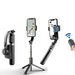 Gimbal Stabilizer Factory - OEM/ODM Q08 Flexible Telescoping Fold with Hidden Tripod