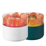 Aroma Dispenser Factory - OEM/ODM Salt Air Soft Light Bathroom Crystal Salt Block