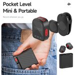 Wireless Microphone Manufacturer - OEM/ODM H01 One Tow Two Noise Cancelling Magnetic Lavalier