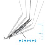 Laptop Stand Factory - OEM/ODM PL1 Portable Fold Aluminium Metal Height Adjustable