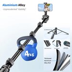 Tripod Selfie Stick Manufacturer - OEM/ODM C06 Separate Clip 72" Aluminum Alloy Pole