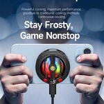 Mobile Phone Cooler Manufacturer - OEM/ODM 2025 New S01 Semiconductor Magnetic RGB Fan