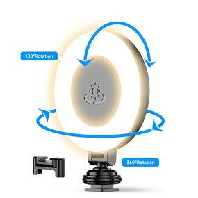 Selfie Fill Light Factory - OEM/ODM D07 Mini Three-color Temperature Camera Pocket Light