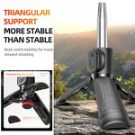 Selfie Stick Factory - OEM/ODM TT22 Mini Auto Pop-up Stainless Steel Tripod