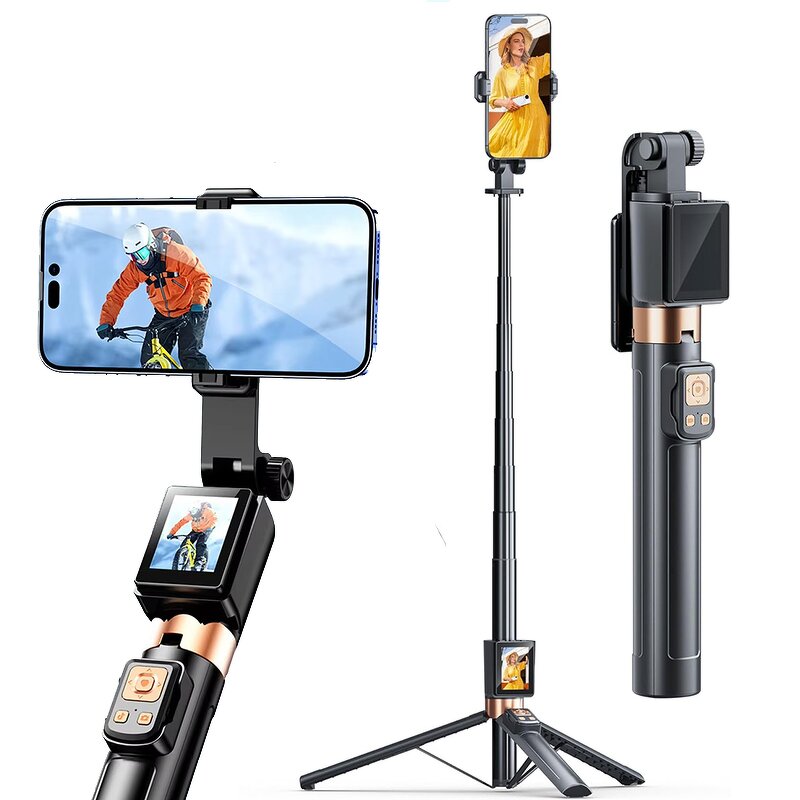 Tripod Manufacturer - OEM/ODM CL07 1.7m Remote Control Screen Mirroring Selfie Stick
