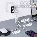 Phone Charger Factory - OEM/ODM New K39 GaN Smart Digital Display 65W Fast Charging