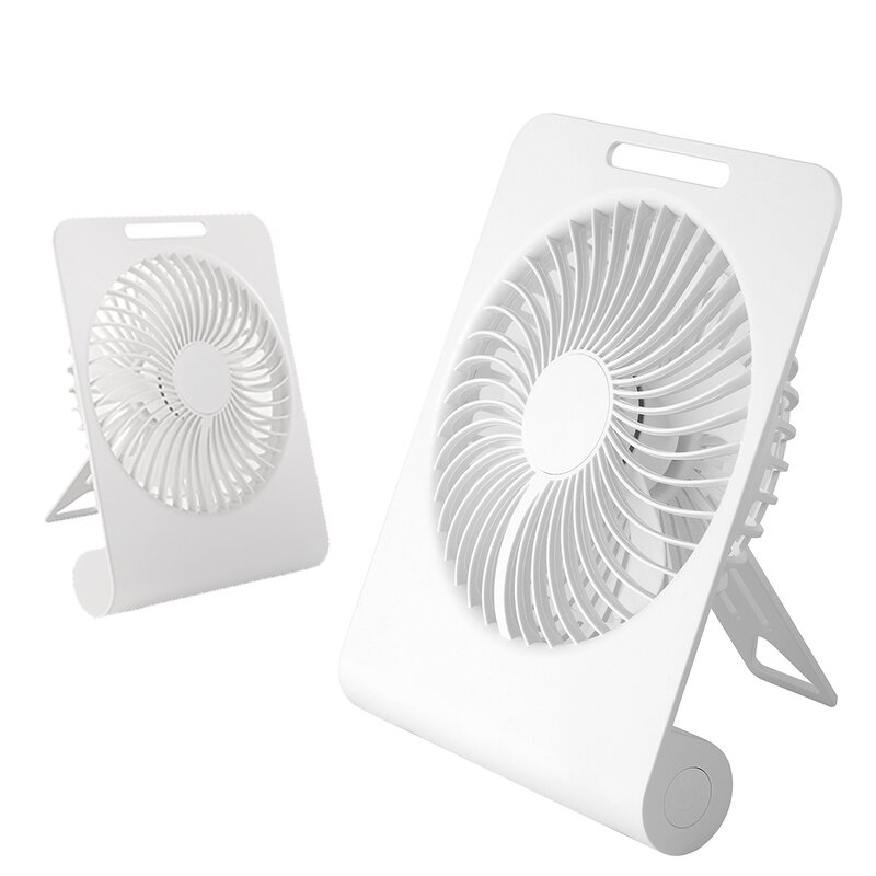 Desk Fan Factory - OEM/ODM AR13 Ultra-thin Mini Quiet High Speed 1200mAh USB