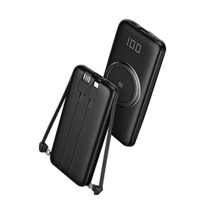 Power Bank Factory - OEM/ODM New Design 20000mAh with Usb Cable Wireless Charging