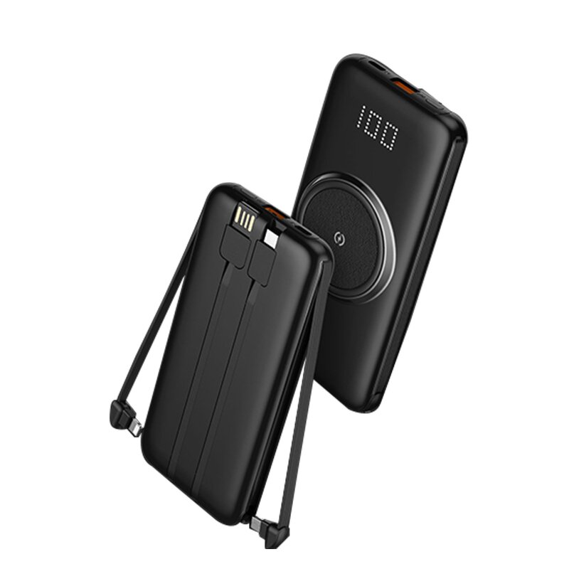 Power Bank Factory - OEM/ODM New Design 20000mAh with Usb Cable Wireless Charging