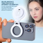 Selfie Light Factory - OEM/ODM L8 Portable Mini Magnetic Adjustable LED Ring Light