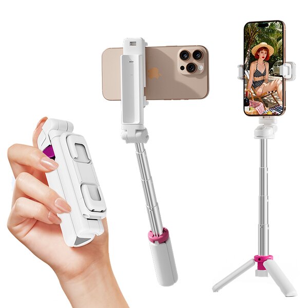 Selfie Stick Manufacturer - OEM/ODM SS3 Portable Mini Lightweight with Wireless Remote