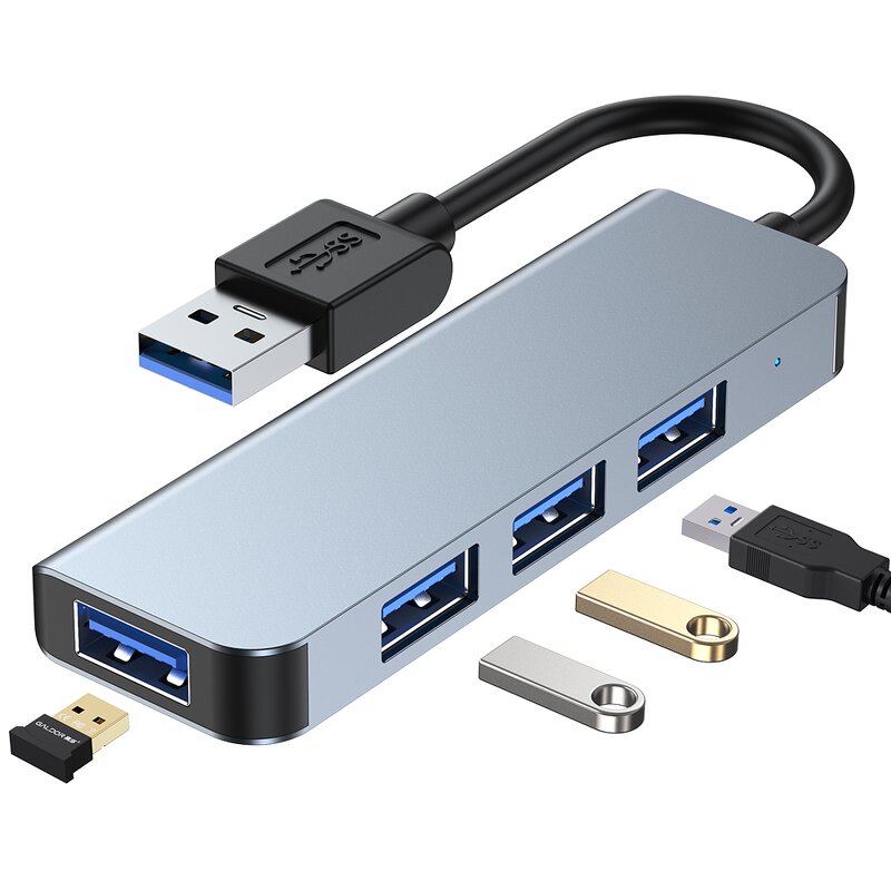 USB Hub Factory - OEM/ODM High Speed 5 Gbps 4 Port 3.0 Docking Station