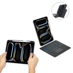 Keyboard Leather Cover Factory - OEM/ODM Upper Pen Slot Spindle Split Colorful Backlit