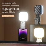 LED Fill Light Manufacturer - OEM/ODM D-1 Video Conference Rechargeable Dimmable