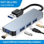 USB Hub Factory - OEM/ODM High Speed 5 Gbps 4 Port 3.0 Docking Station