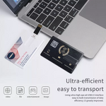 USB Flash Drive Factory - OEM/ODM Business Card 2.0 Full Color Printing 8GB Plastic