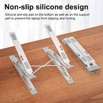 Laptop Stand Manufacturer - OEM/ODM New Arrivals Aluminum for Office Desk Adjustable