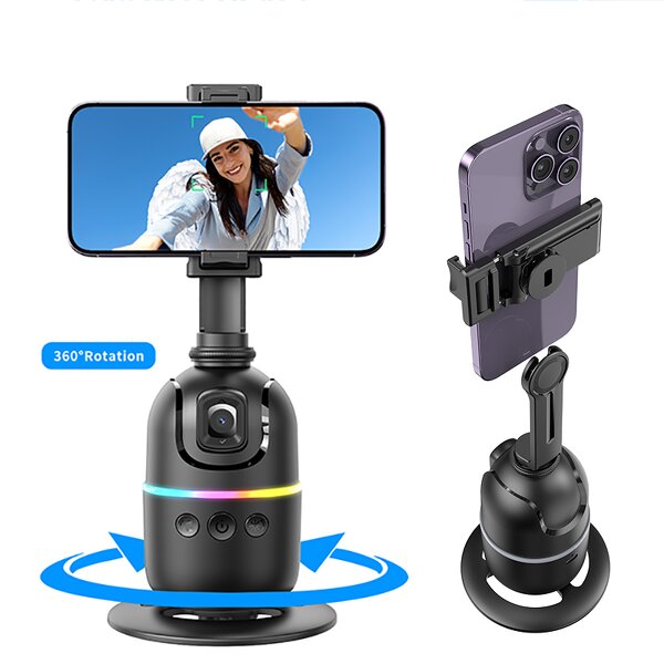 Gimbal Selfie Stick Factory - OEM/ODM 360 Degree Face Recognition Tracking with Tripod
